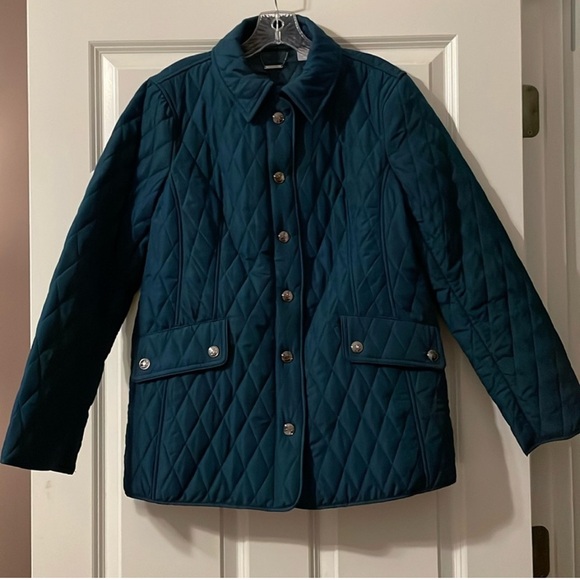 Chico’s Quilted Mid-Length Jacket - Picture 4 of 10